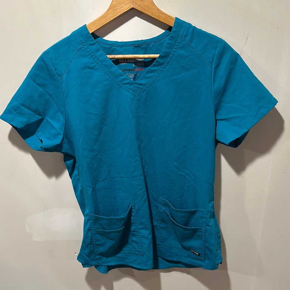 Grey's Anatomy Blue Boxy Short Sleeve T-Shirt